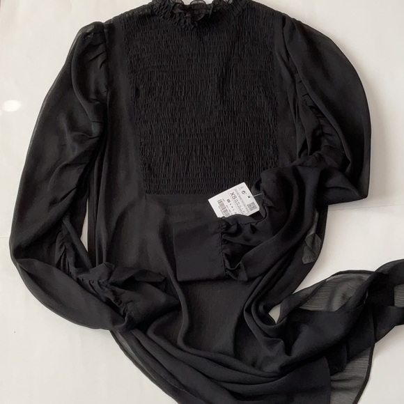 Zara Sheer Long Tunic - Picture 3 of 12